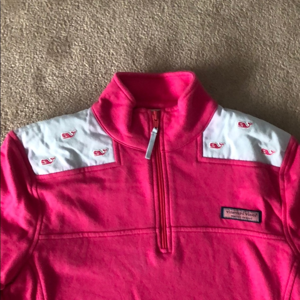 Pink vineyard vines shepshirt pullover